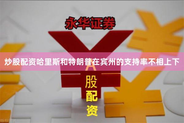 炒股配资哈里斯和特朗普在宾州的支持率不相上下